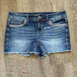 Blue Denim Shorts